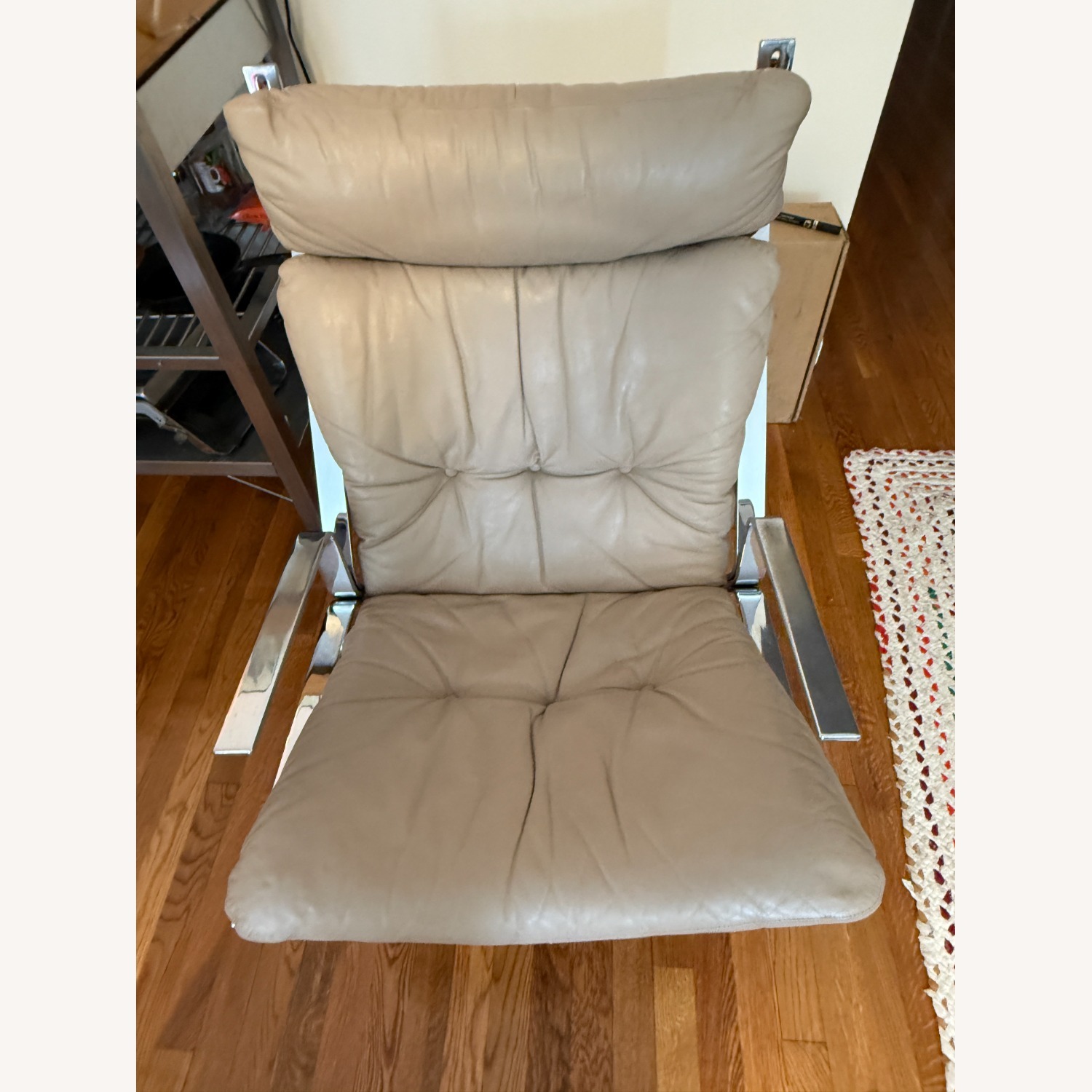 Chrome Lounge Chairs by Elsa and Nordahl Solheim - image-25