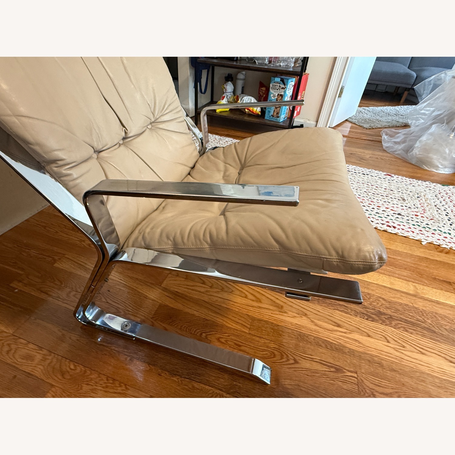 Chrome Lounge Chairs by Elsa and Nordahl Solheim - image-27