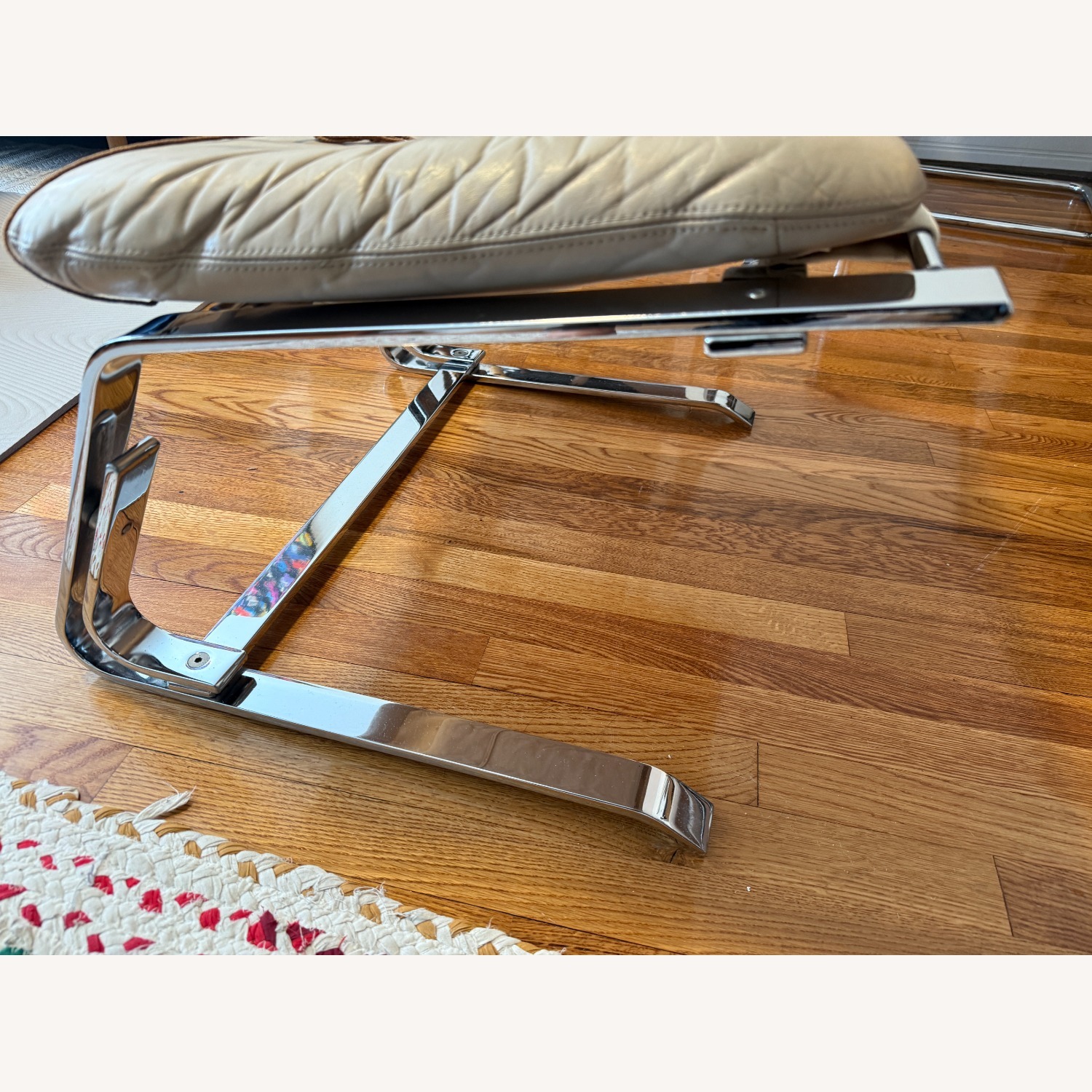 Chrome Lounge Chairs by Elsa and Nordahl Solheim - image-11