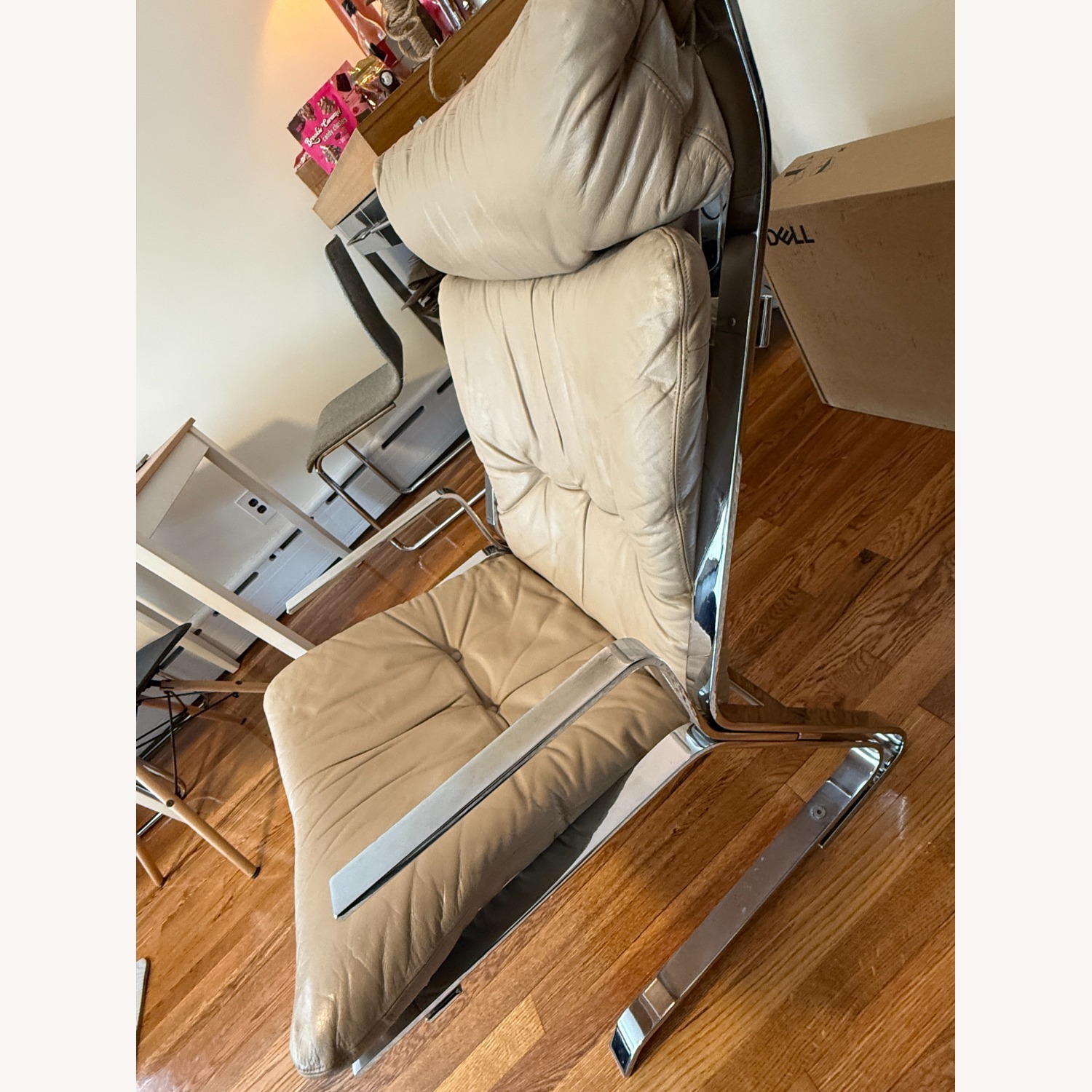 Chrome Lounge Chairs by Elsa and Nordahl Solheim - image-29