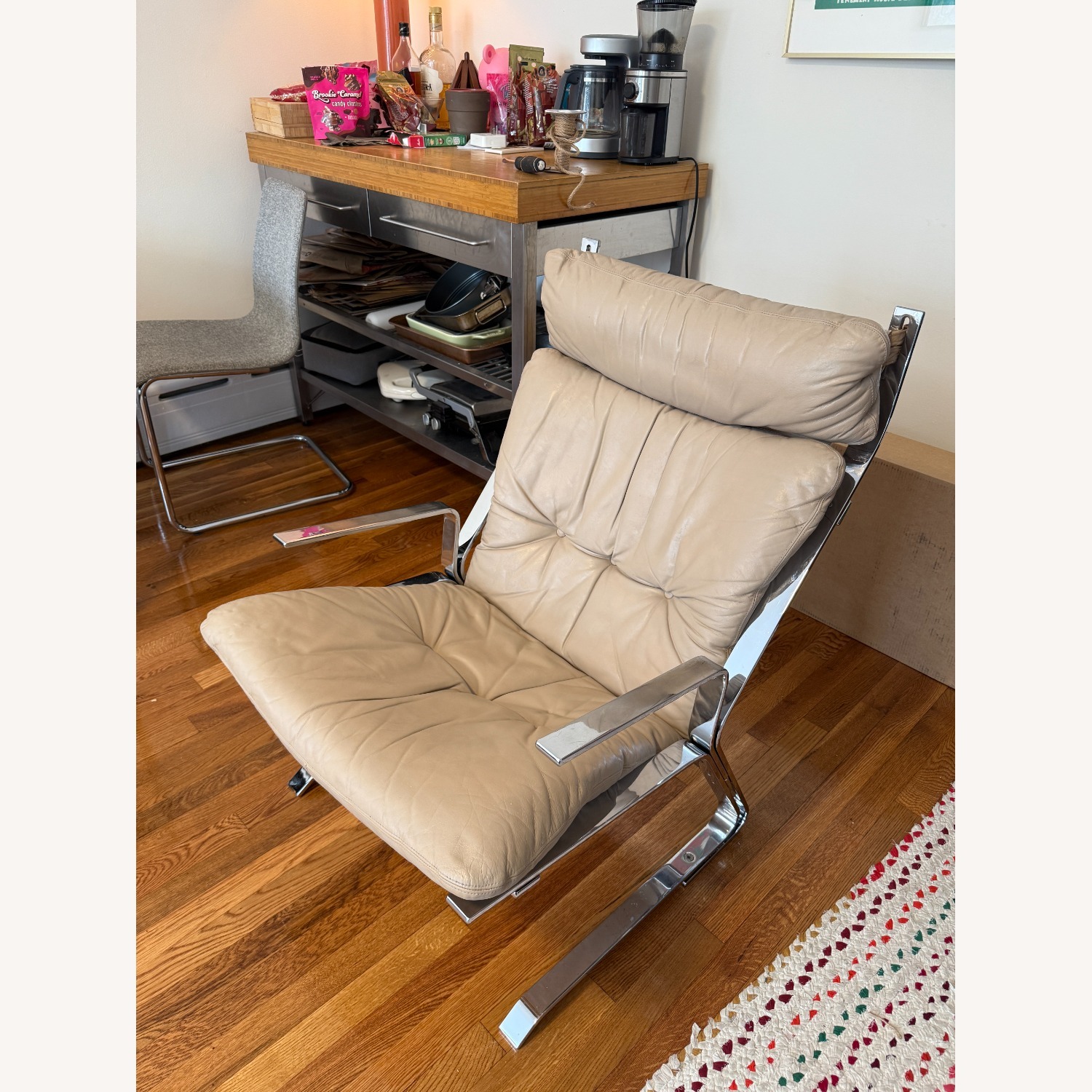 Chrome Lounge Chairs by Elsa and Nordahl Solheim - image-12