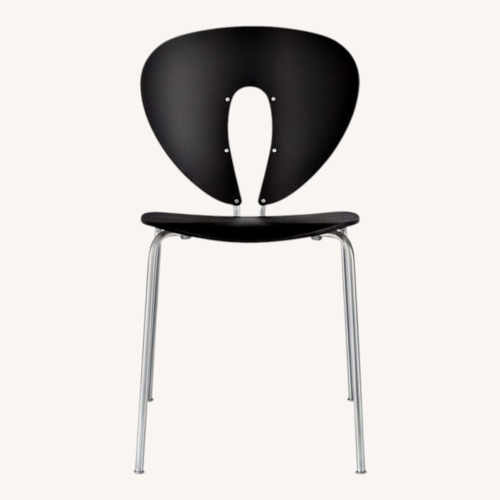 Used STUA Globus Chair Black Plastic Accent Chair for sale on AptDeco