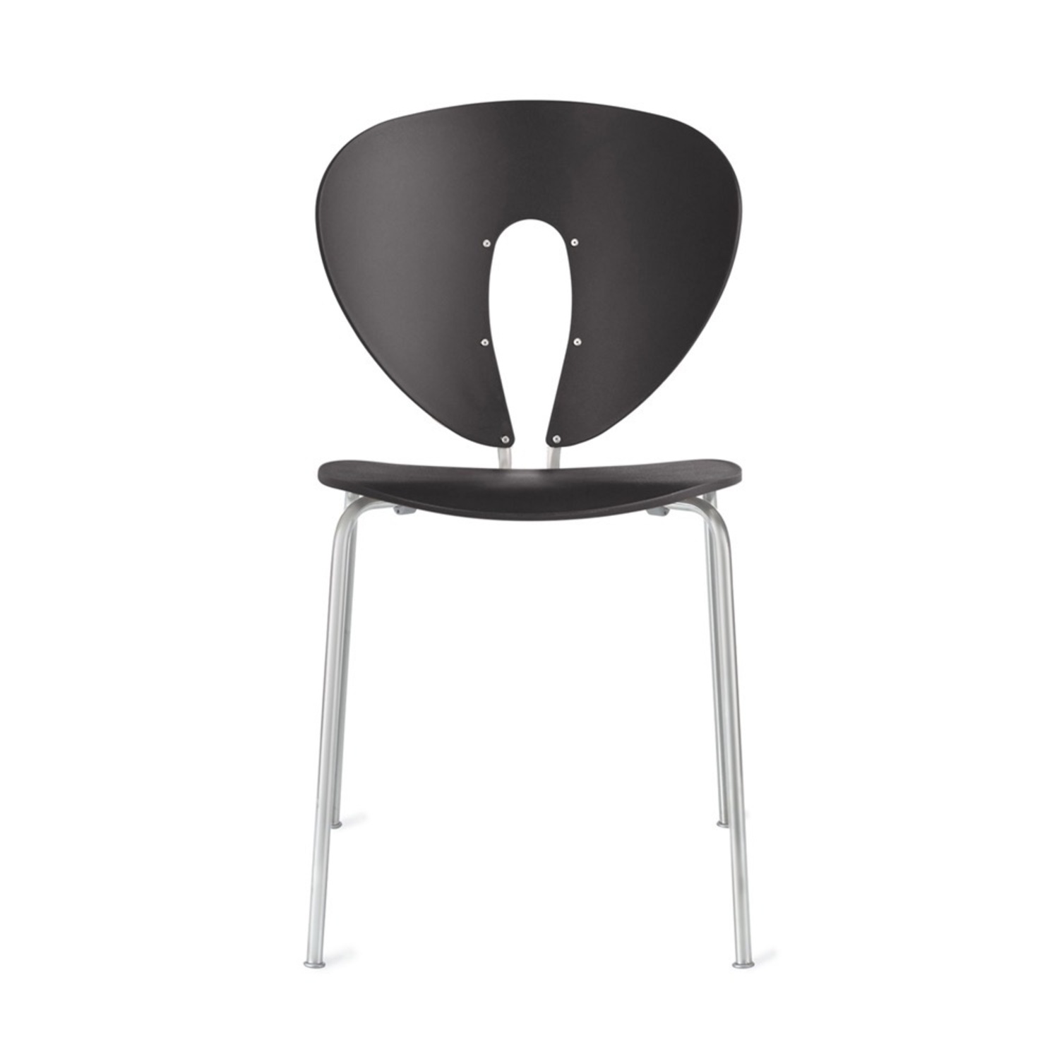 STUA Globus Chair Black Plastic Accent Chair - image-1