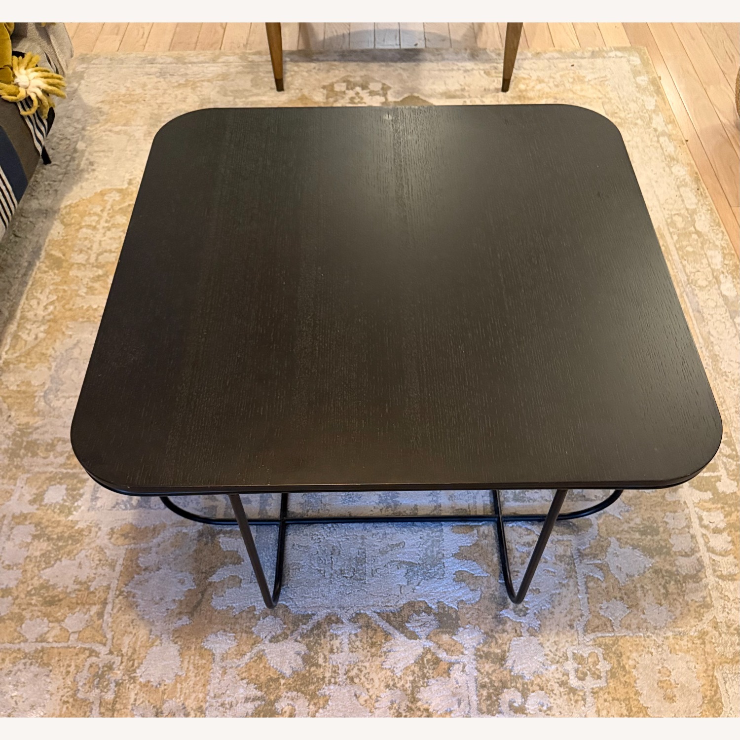 Menu Cage Table Black Wood Coffee Table - image-3