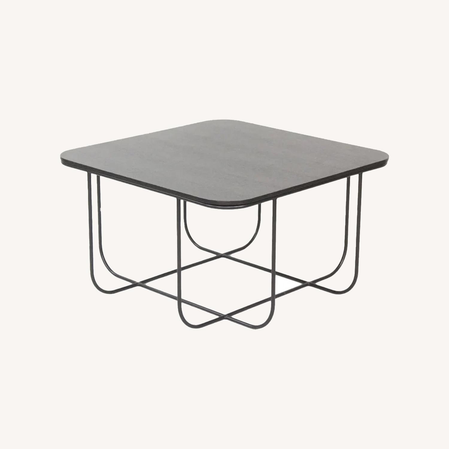 Menu Cage Table Black Wood Coffee Table - image-6