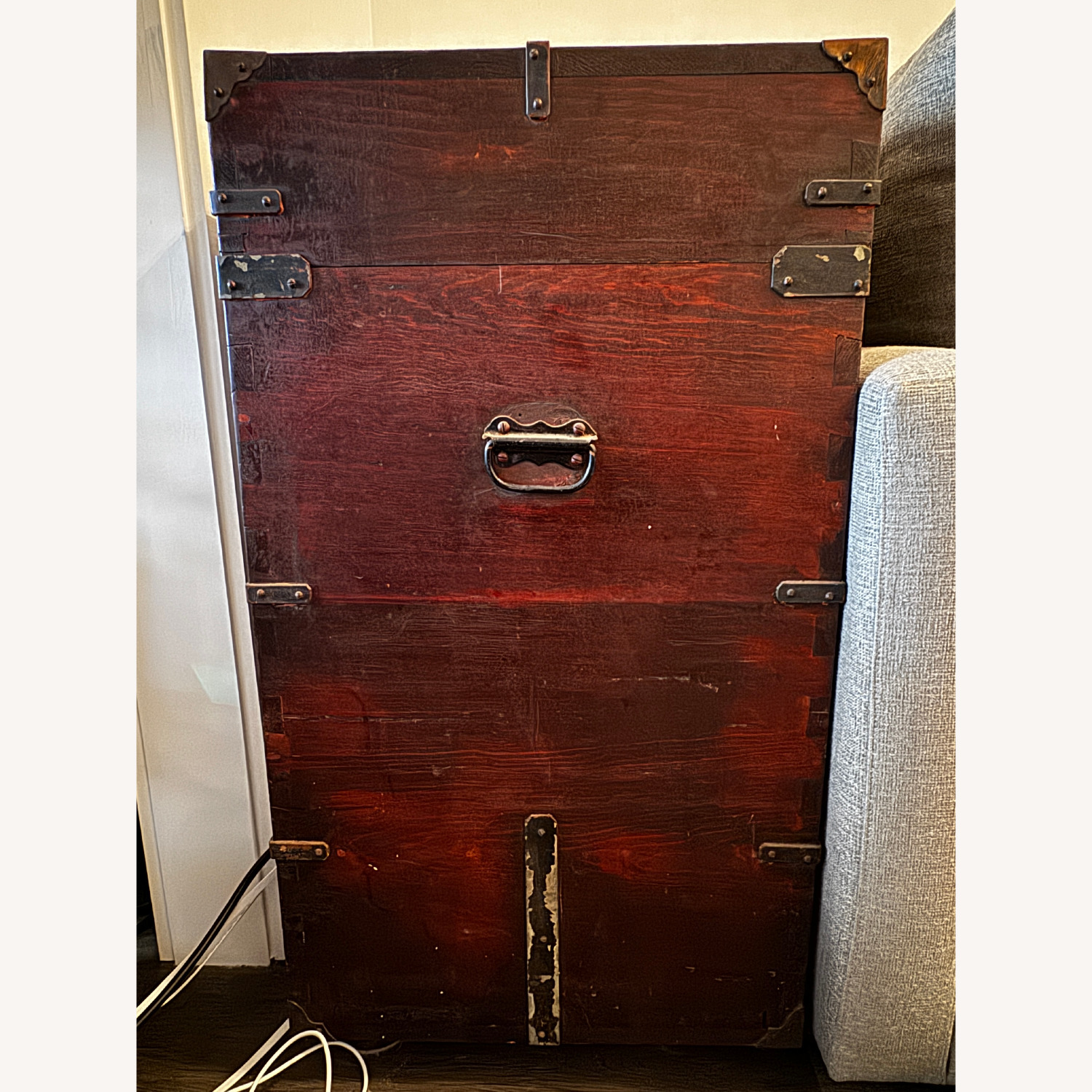Steamer Trunk/Chest Antique - image-12