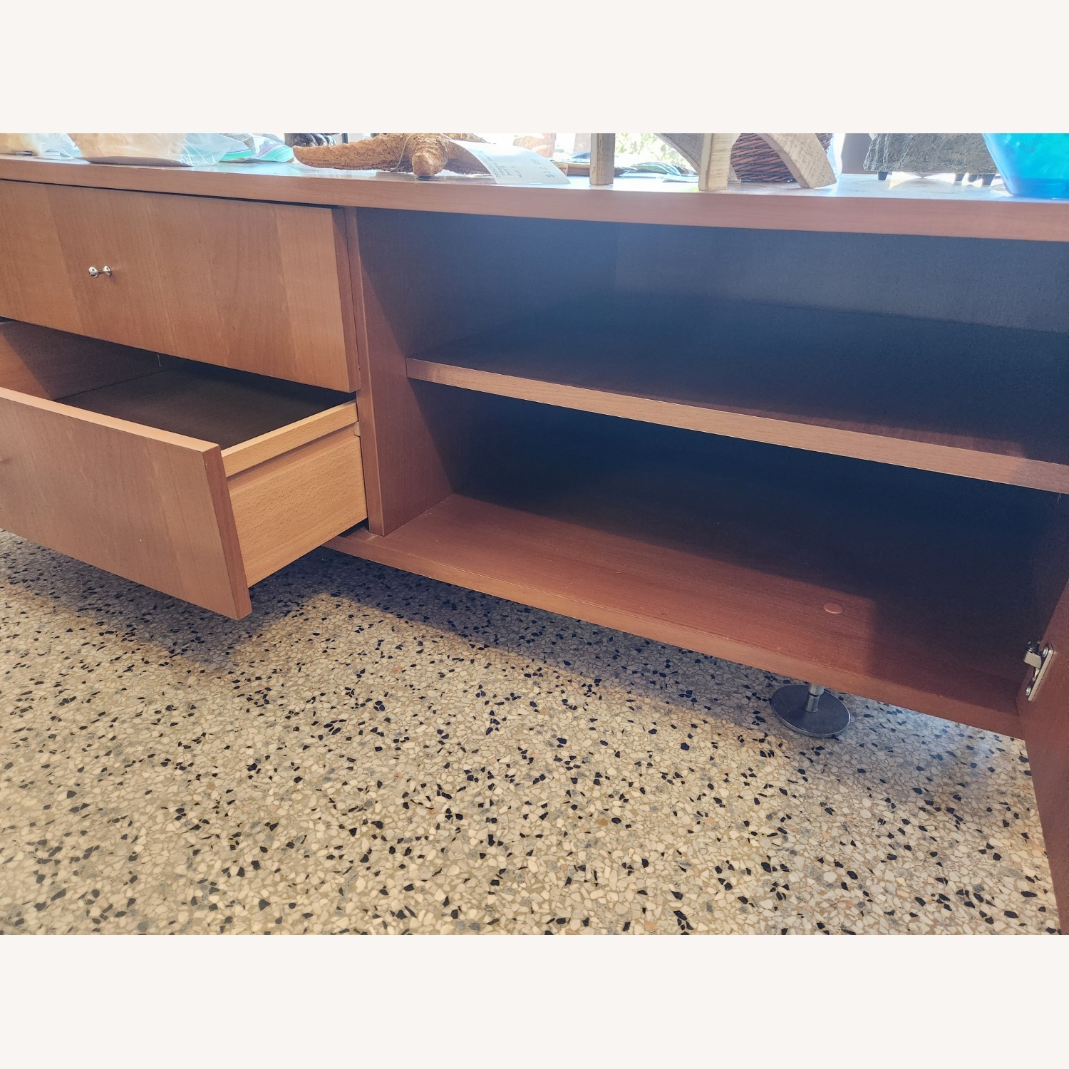 Teak Scan Design Entertainment Center - image-1