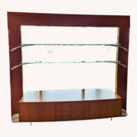 Teak Scan Design Entertainment Center