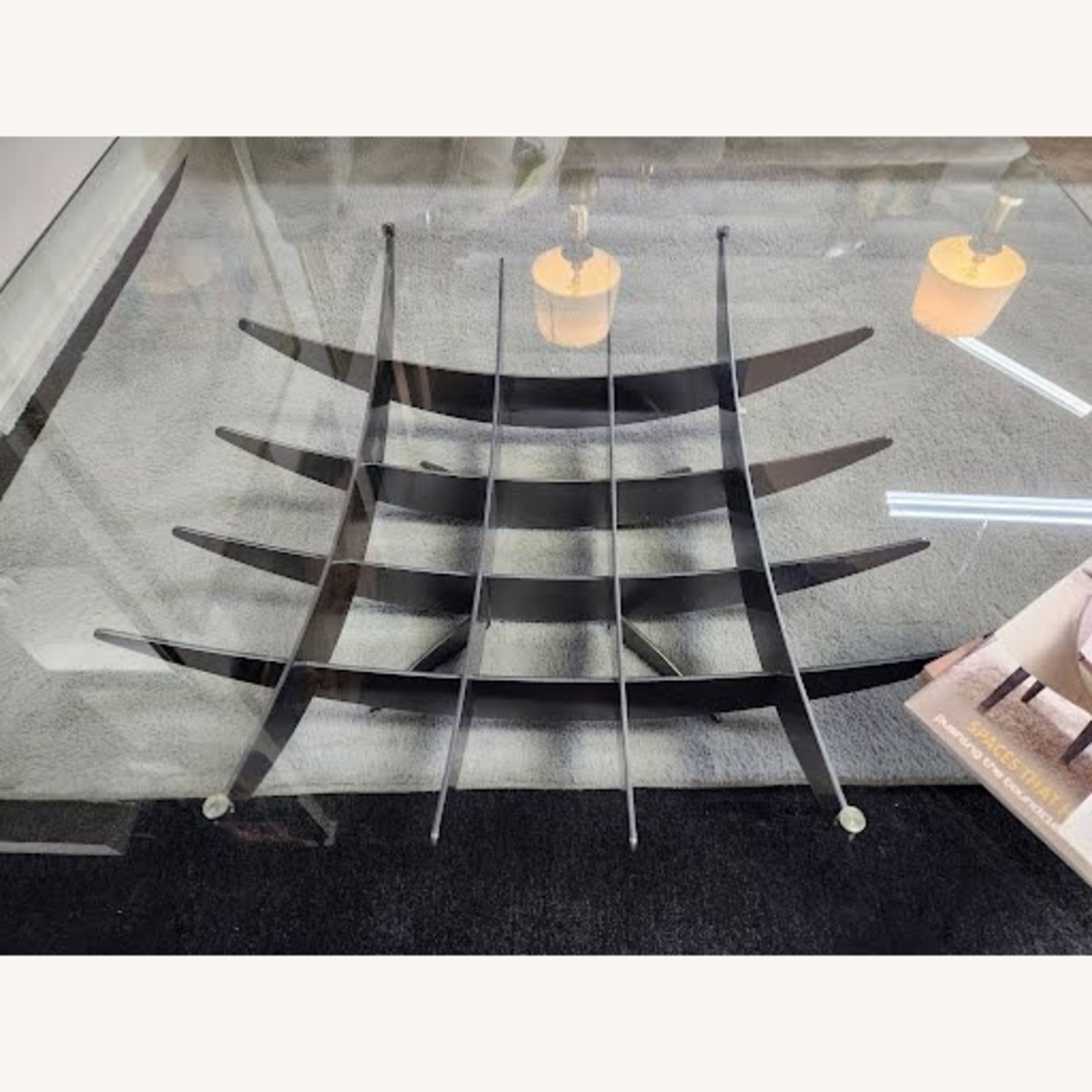 Cattelan Italia Atlas Black Glass Coffee Table - image-2