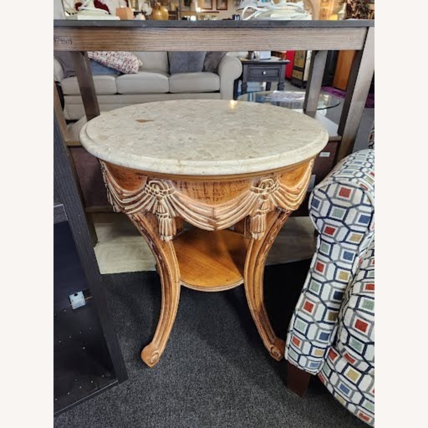 Vintage/Antique Side Tables - image-2