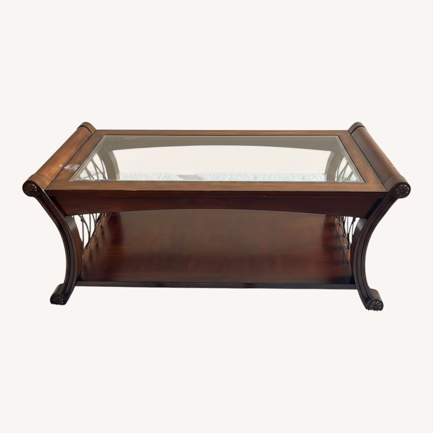 Solid Wood Coffee Table - image-0