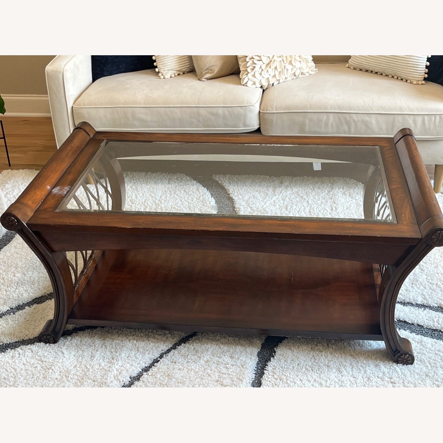 Solid Wood Coffee Table - image-3