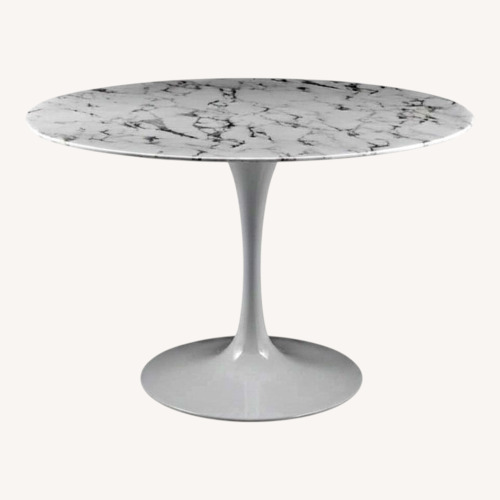 Used Modway Lippa Faux Marble Dining Table for sale on AptDeco
