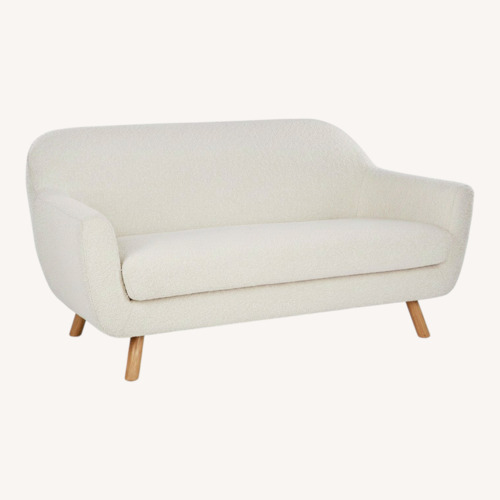 Used Article Gabriola 64" Ivory Loveseat for sale on AptDeco