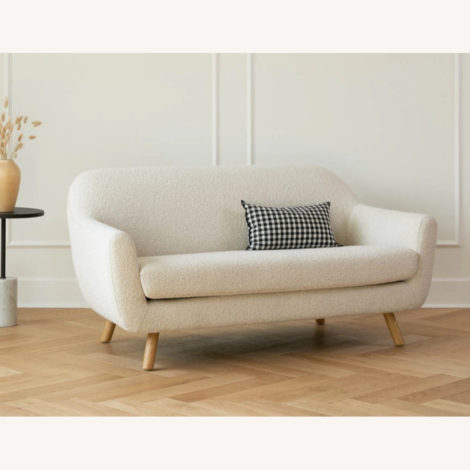Article Gabriola 64" Ivory Loveseat - image-3