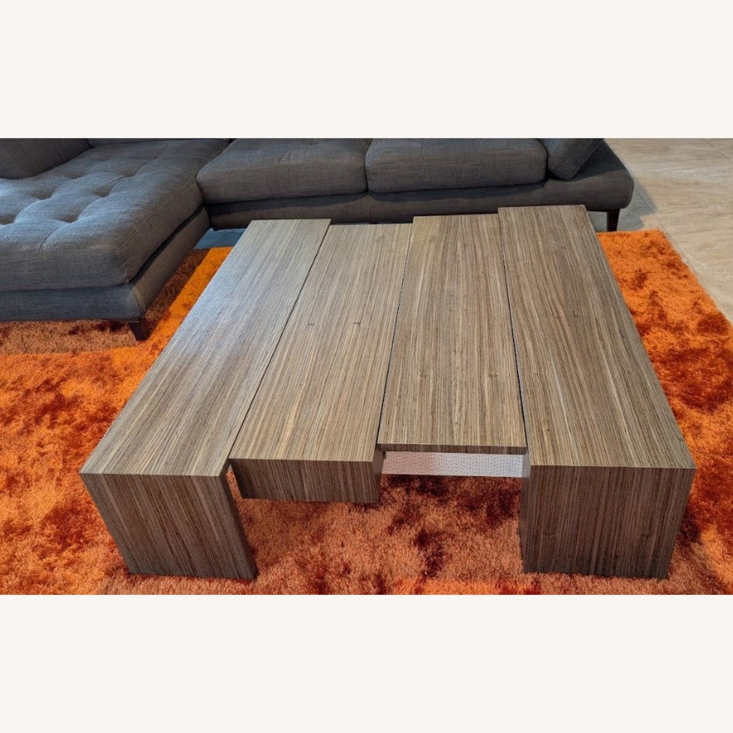 48" Coffee Table with Storage - image-3