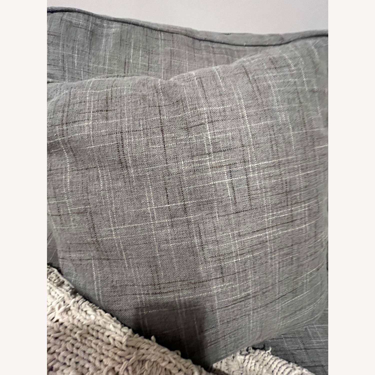 Lazboy Dark Gray Fabric 3+ Seater Sofa - image-2