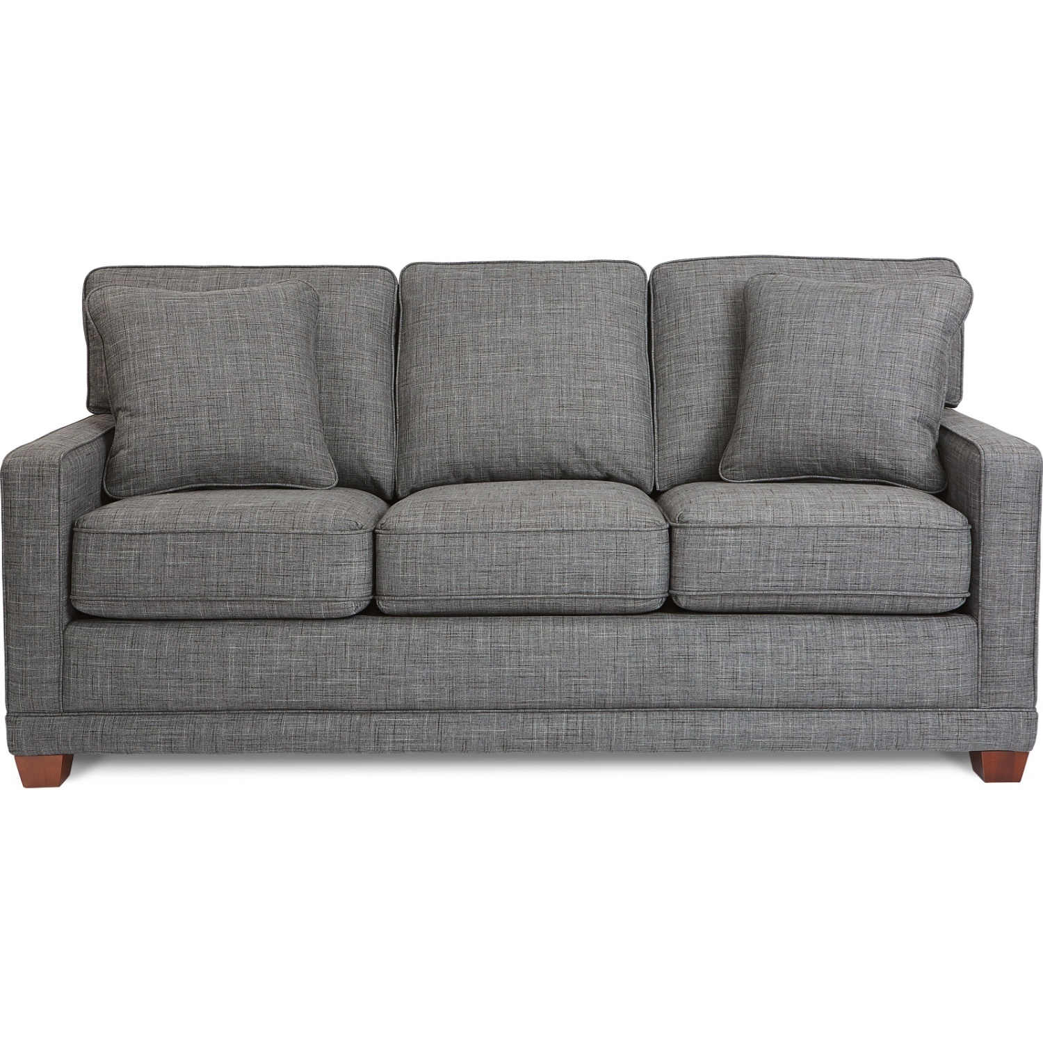 Lazboy Dark Gray Fabric 3+ Seater Sofa - image-4