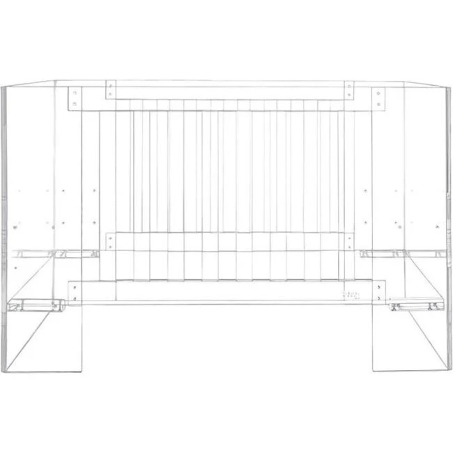 Nursery Works Vetro Crib - Transparent - image-4