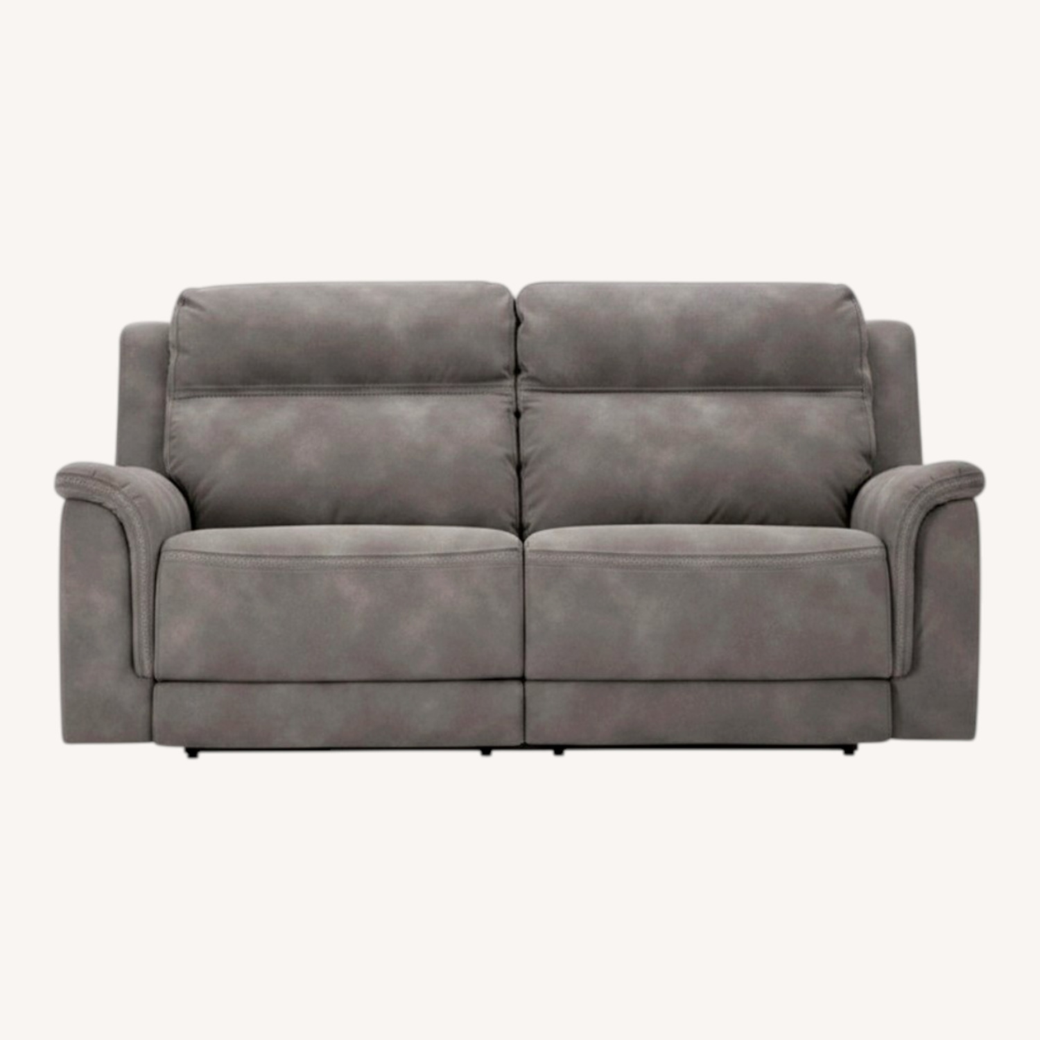 Ashley Furniture Light Gray 2 Seater Sofa - image-0
