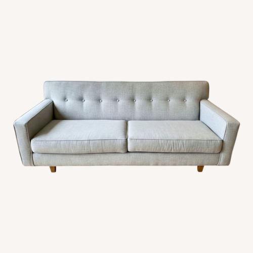 Used Walter E. Smithe Light Gray Fabric 3+ Seater Sofa for sale on AptDeco