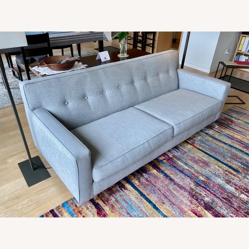 Used Walter E. Smithe Light Gray Fabric 3+ Seater Sofa for sale on AptDeco