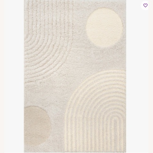 Used Wayfair Gloria Abstract Shag Area Rug 9' x 12' for sale on AptDeco