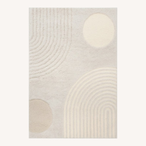 Used Wayfair Gloria Abstract Shag Area Rug 9' x 12' for sale on AptDeco