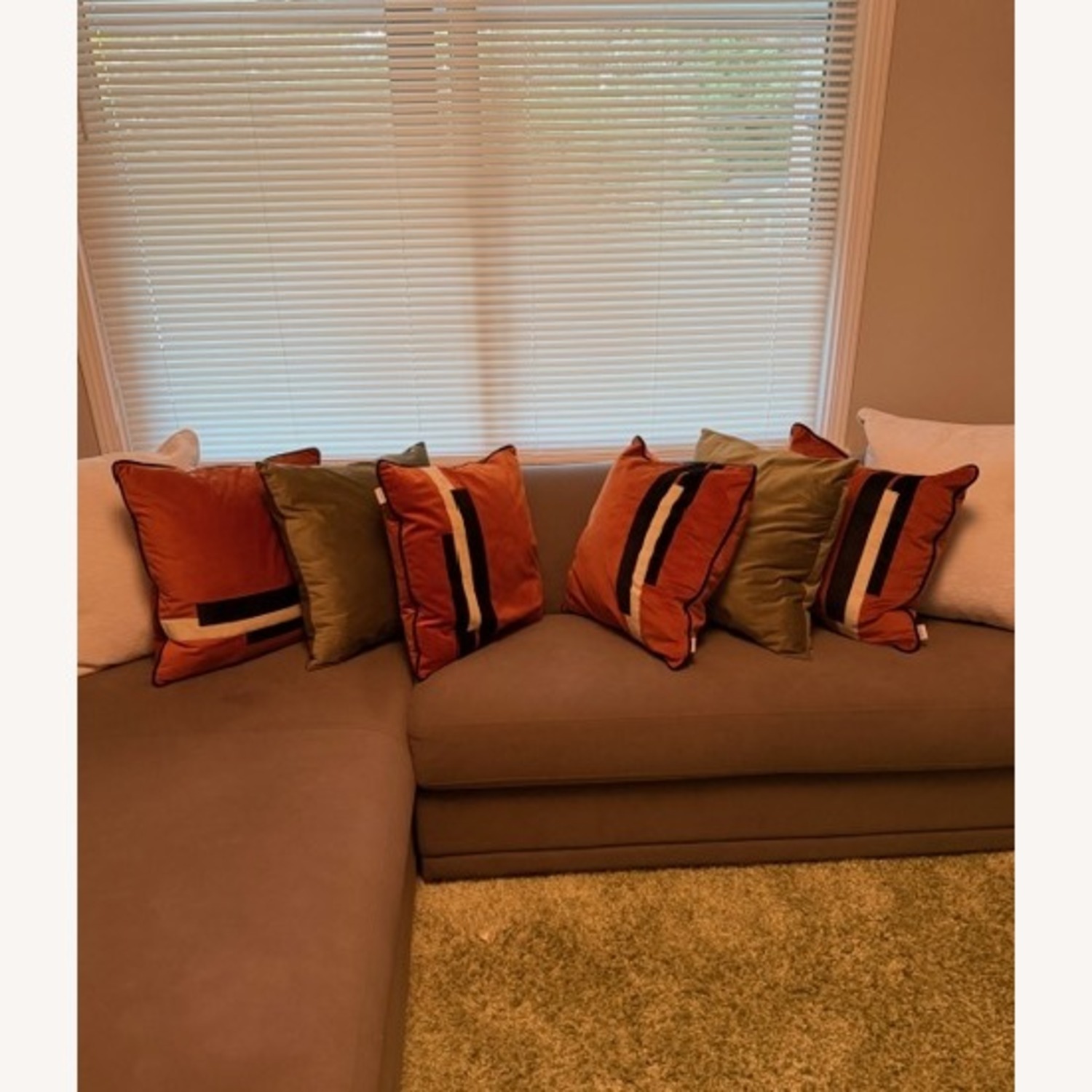 American Signature Furniture 2 Piece Sectional - image-3