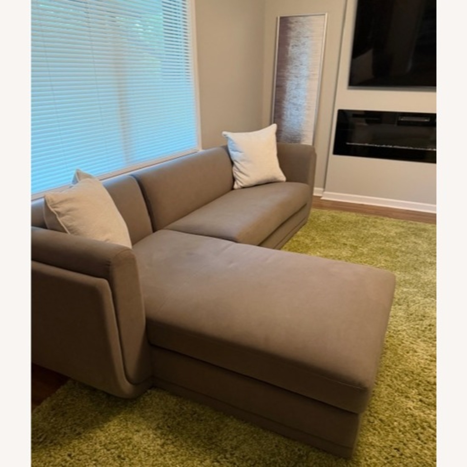 American Signature Furniture 2 Piece Sectional - image-2