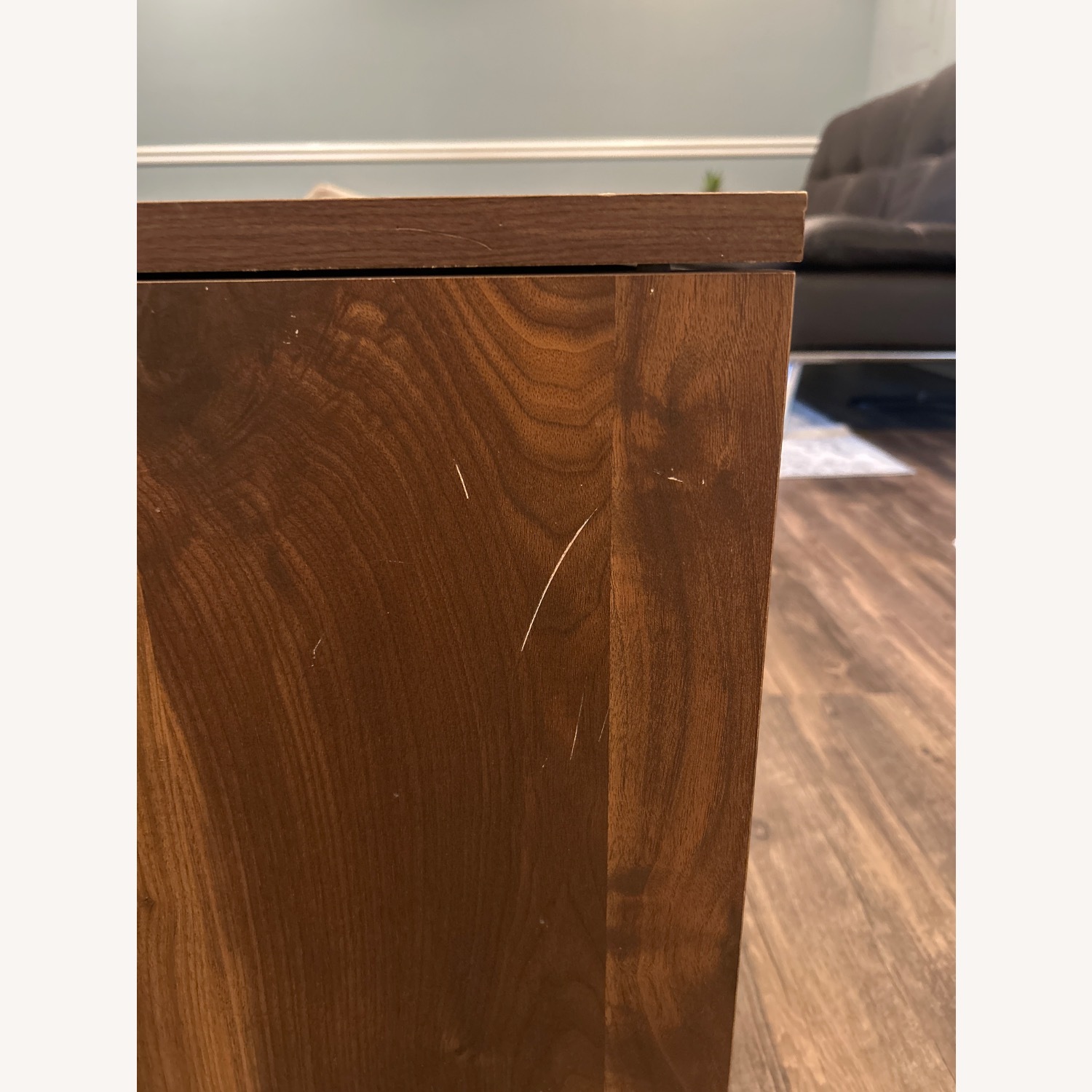 World Market Natural Wood Veneer Coffee Table - image-4