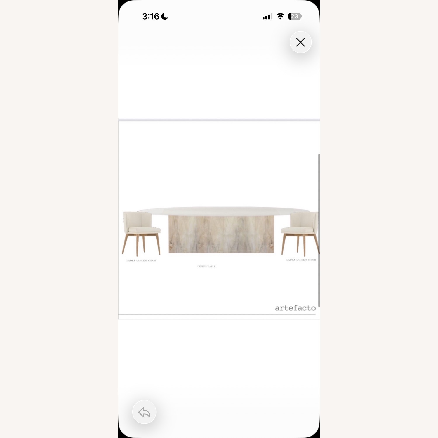 Artefacto Wood Dining Table - image-2