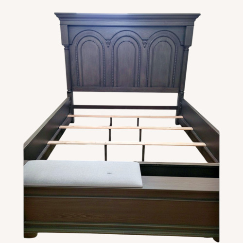 Used King Size Column Style Bed  for sale on AptDeco