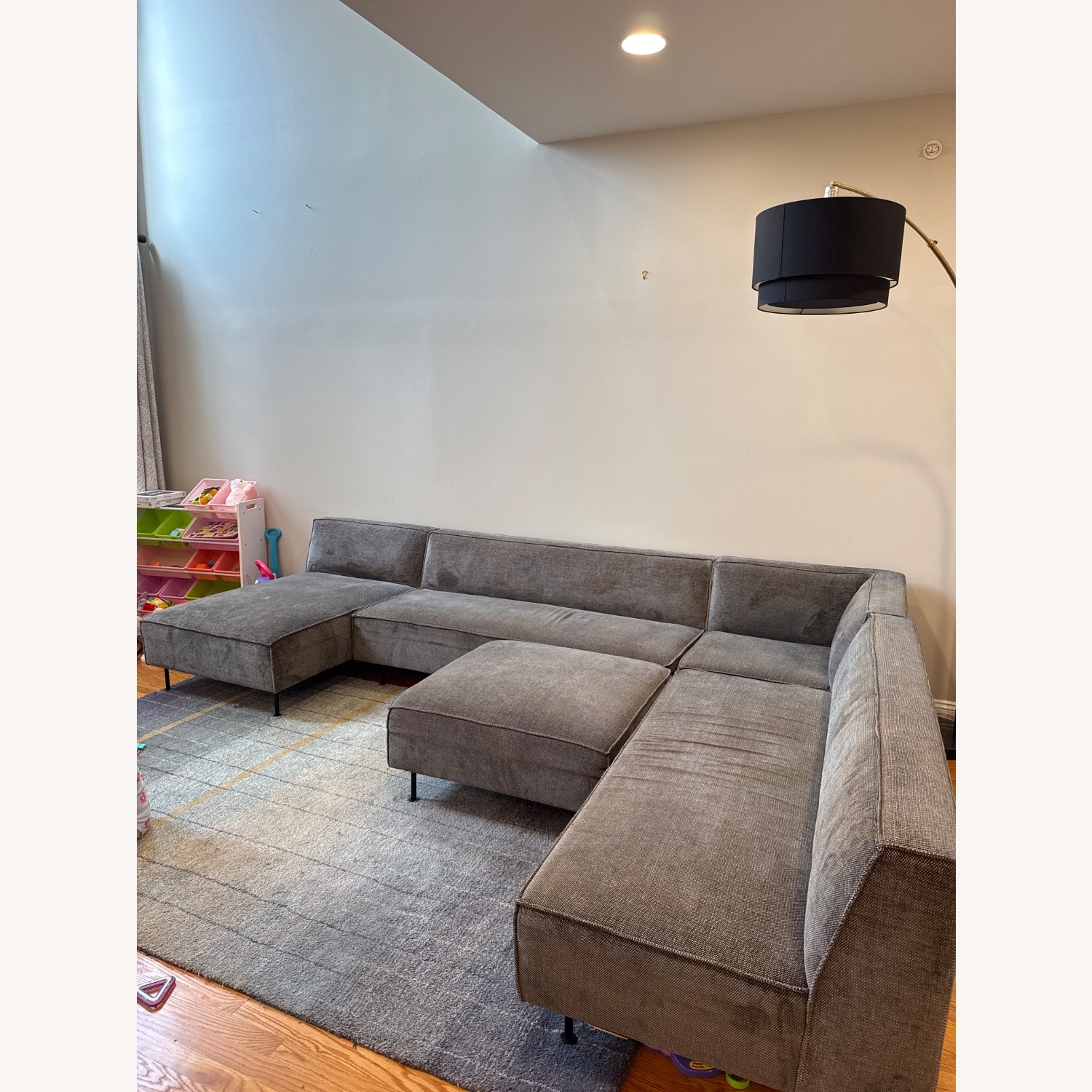 Crate & Barrel Strom 5-Piece Sectional - image-3