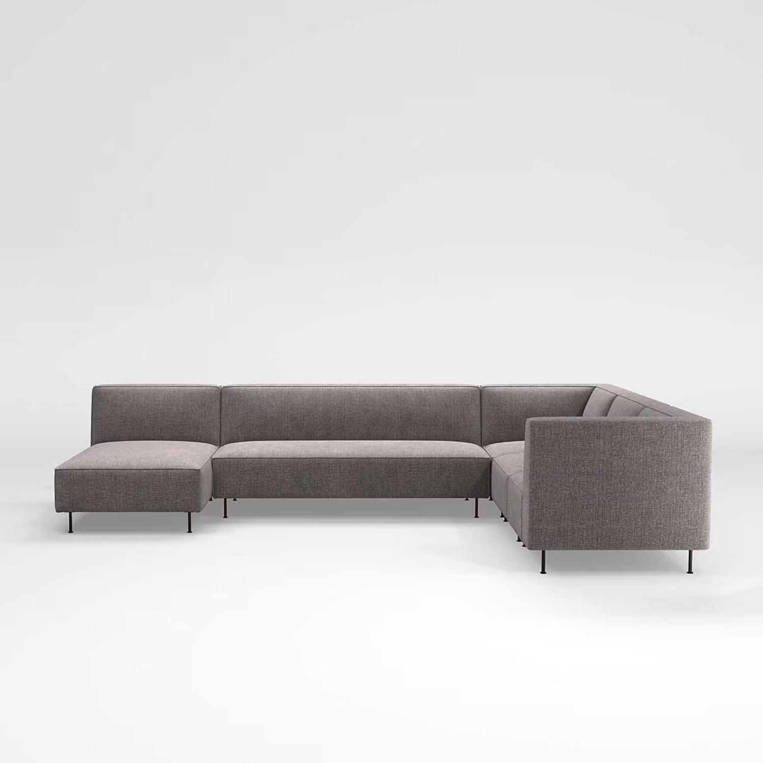 Crate & Barrel Strom 5-Piece Sectional - image-7