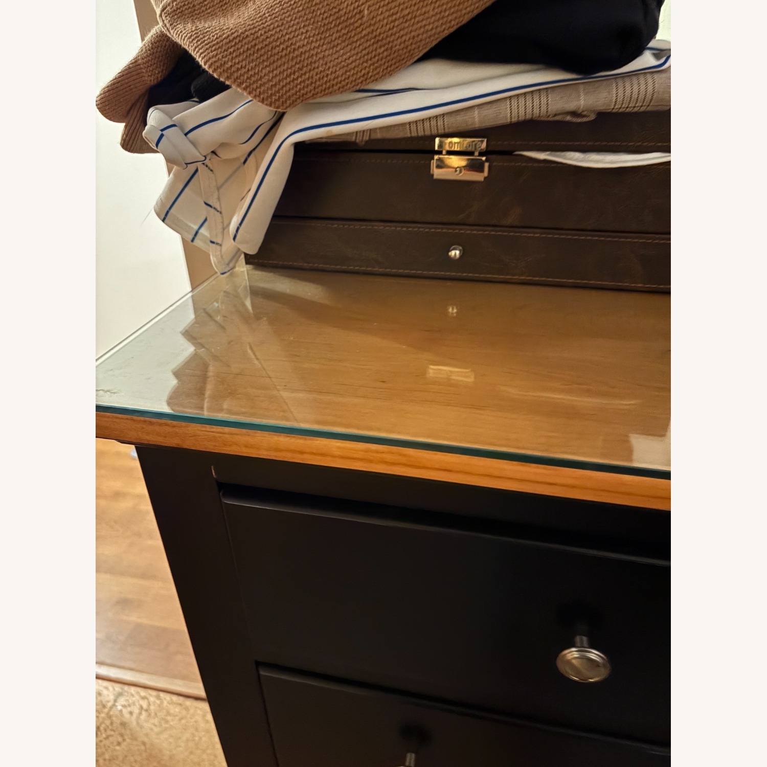 Vintage Black Dresser - image-3