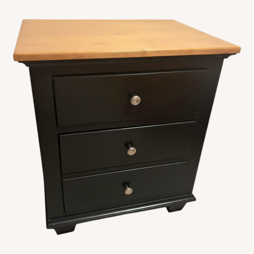 Used Vintage/Antique Black Nightstands for sale on AptDeco