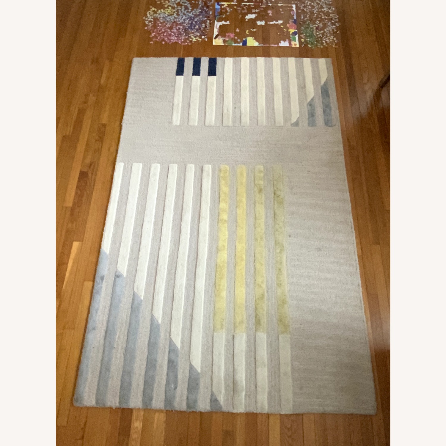 West Elm Lindsay Stead Kista Wool Rug 5' x 8' - image-2