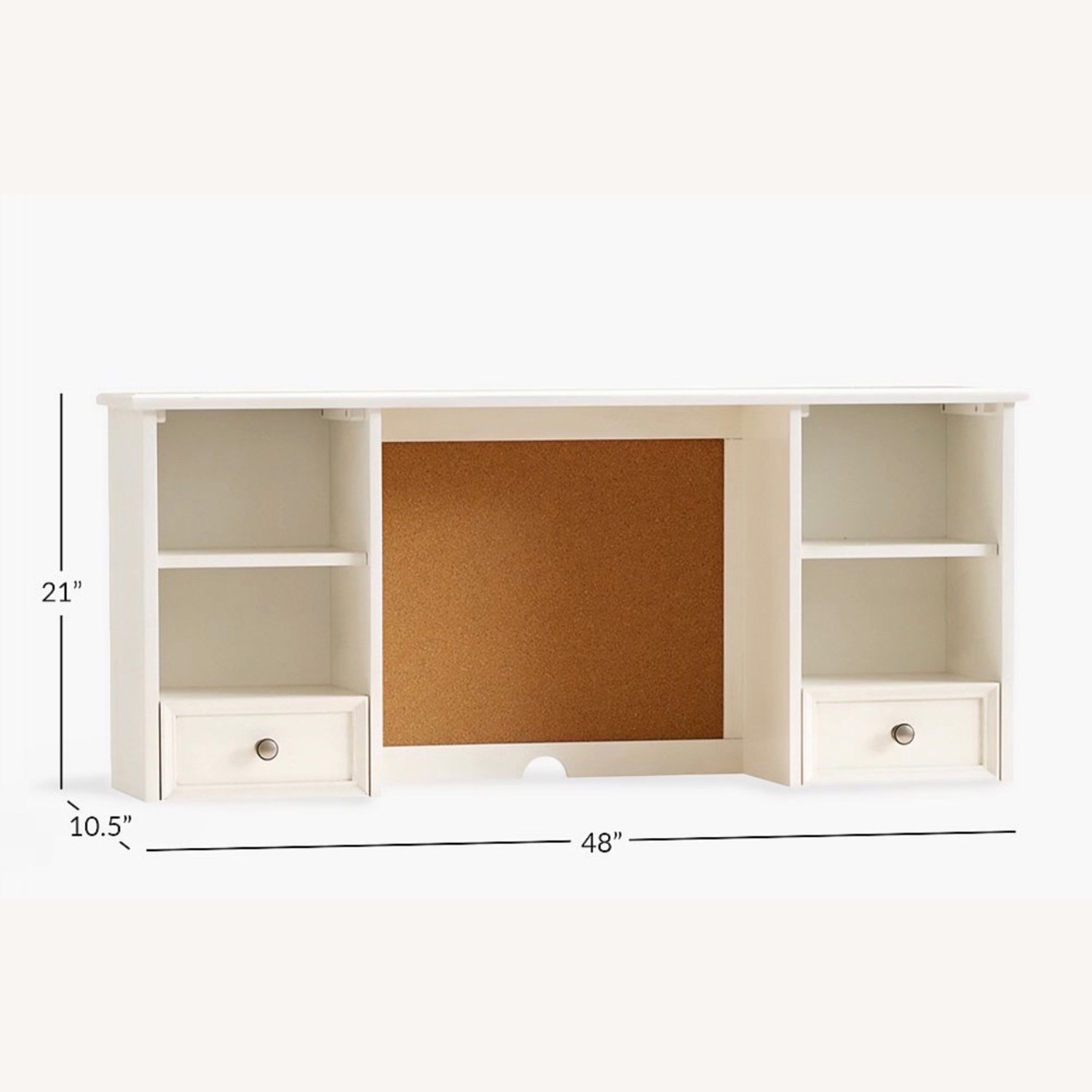 Pottery Barn Teen Blythe Desk With Hutch - image-4