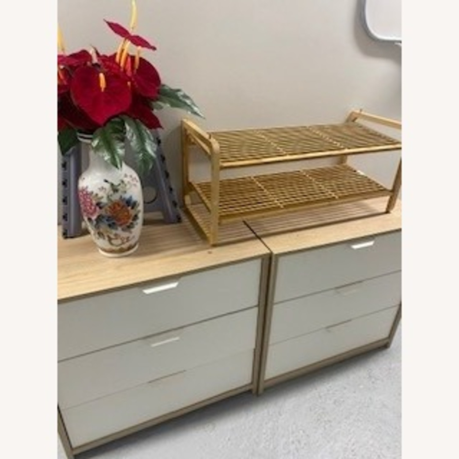 ASKVOLL White Wood Dresser - image-1