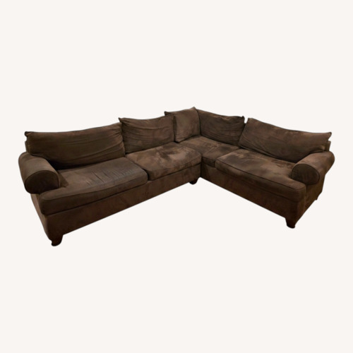 Used Raymour & Flanigan 2 Piece Sectional for sale on AptDeco
