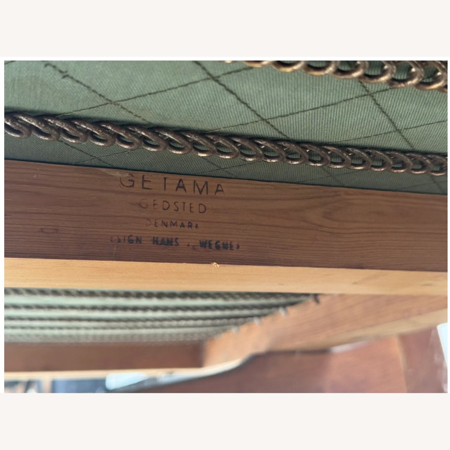 1960s Hans Wegner Getama 3 Seat Sofa - image-5