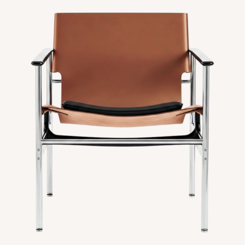 Used Knoll Charles Gwathmey 657 Leather Chair for sale on AptDeco