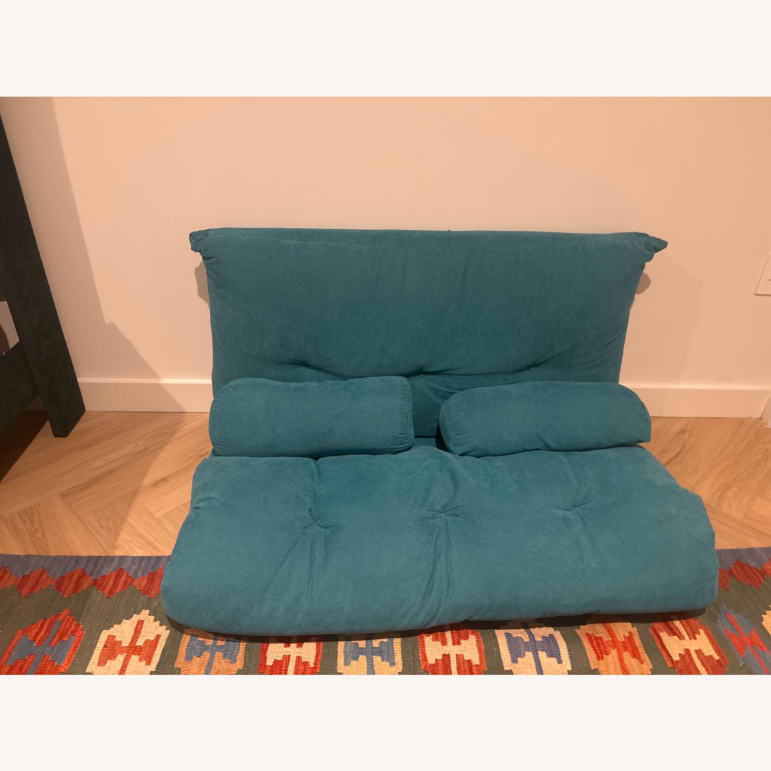 Target Costway Blue Sleeper Sofa - image-2