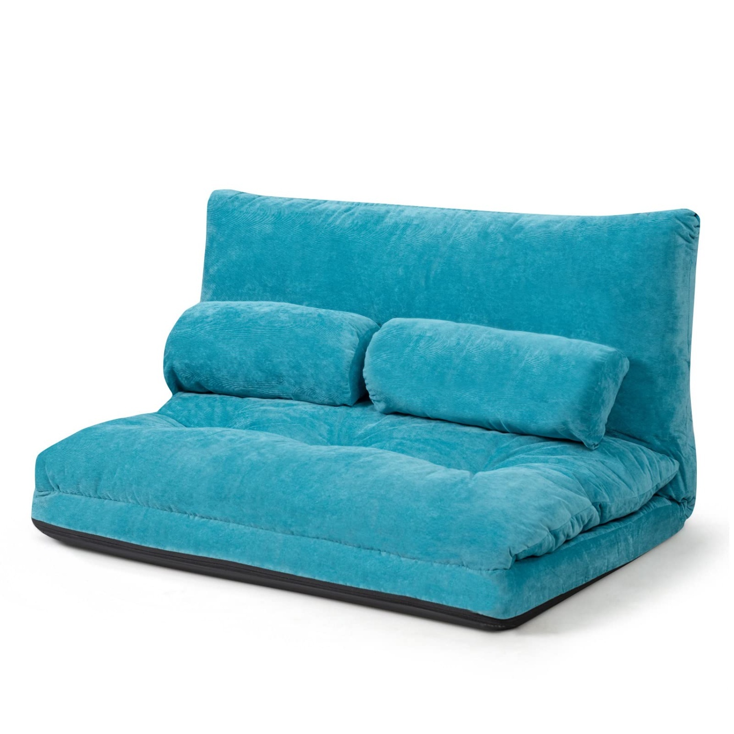 Target Costway Blue Sleeper Sofa - image-5
