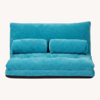 Target Costway Blue Sleeper Sofa