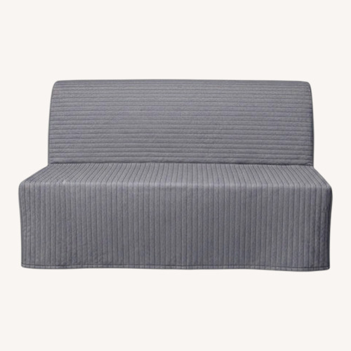 Used IKEA Lycksele Light Gray Metal Sleeper Sofa for sale on AptDeco