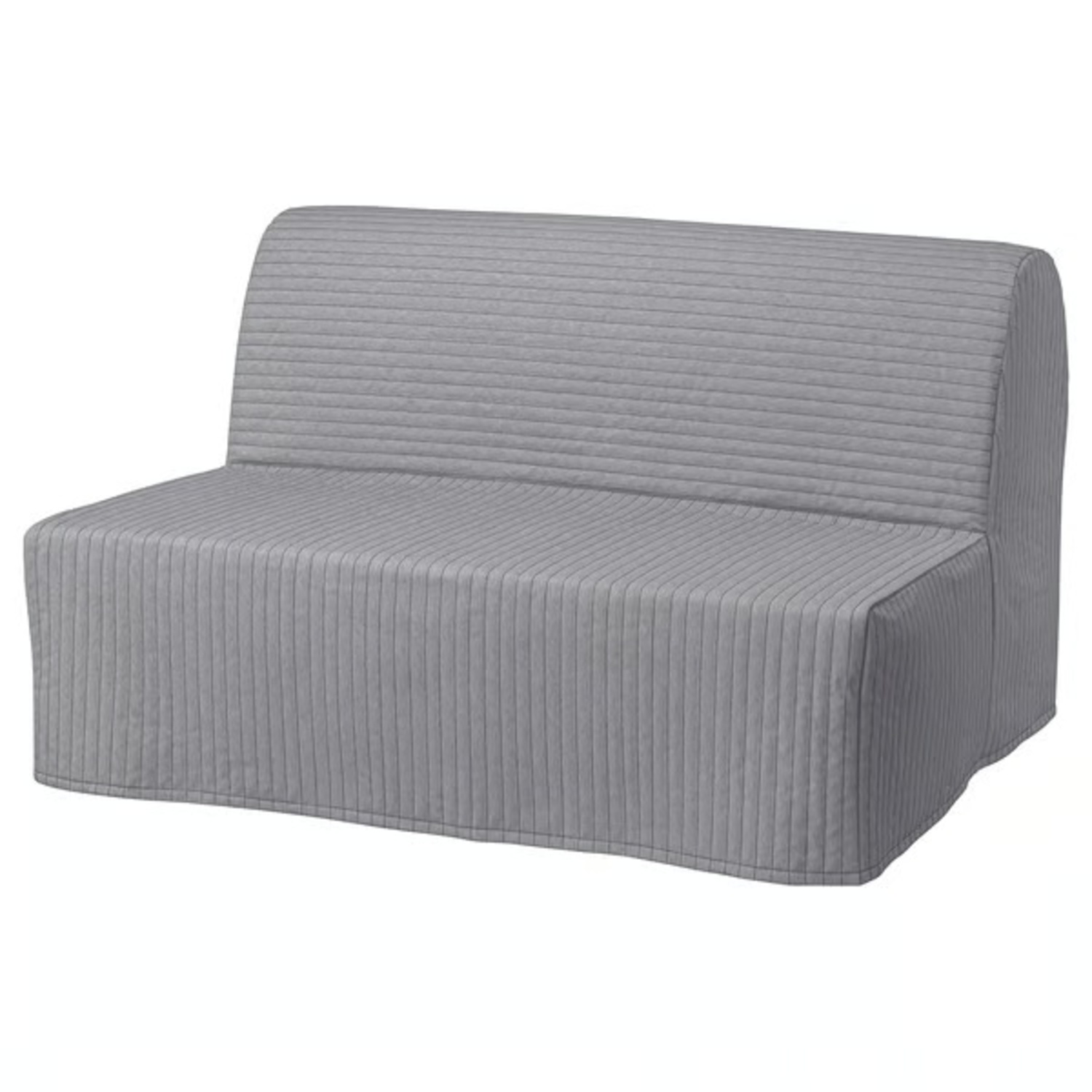 IKEA Lycksele Light Gray Metal Sleeper Sofa - image-5