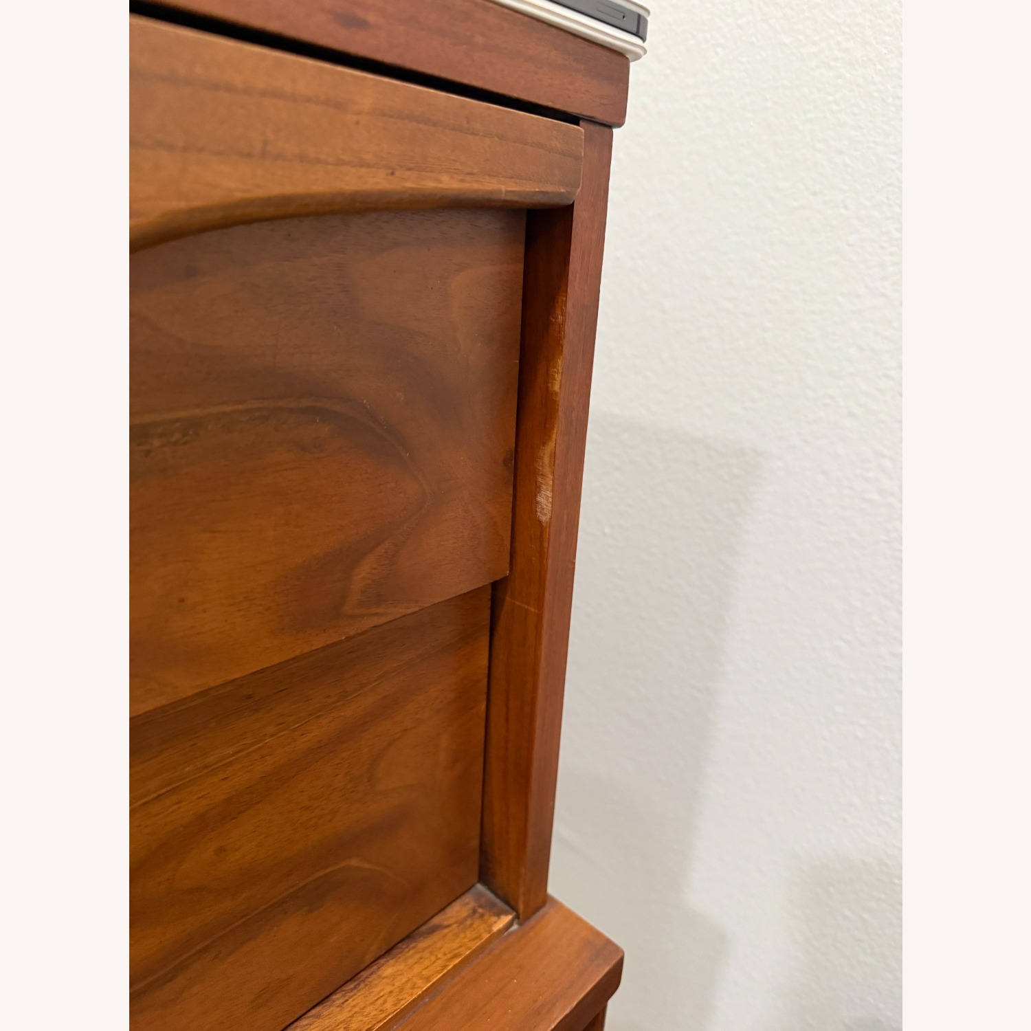 Walnut Original Mid Century Tall Dresser Highboy - image-4