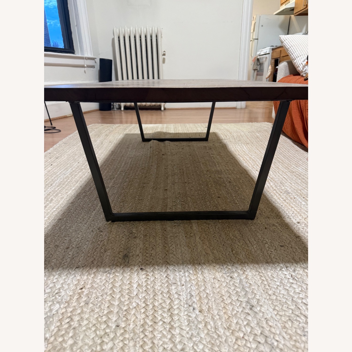 Vintage/Antique Dark Brown Coffee Table - image-5